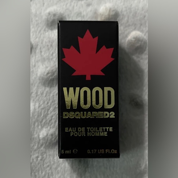 Dsquared2 Wood Pour Homme Eau De Toilette 5ml Miniature Fragrance NEW - Picture 3 of 4